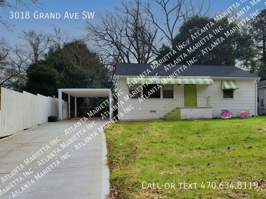 COMING SOON! Cutest 2/1 Bungalow in Hapeville - Housing Vouchers Accepted property image