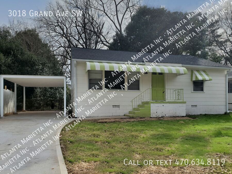 COMING SOON! Cutest 2/1 Bungalow in Hapeville - Housing Vouchers Accepted property image